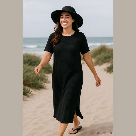 LOFT Dresses & Skirts - LOFT Black Dress Short Sleeve New